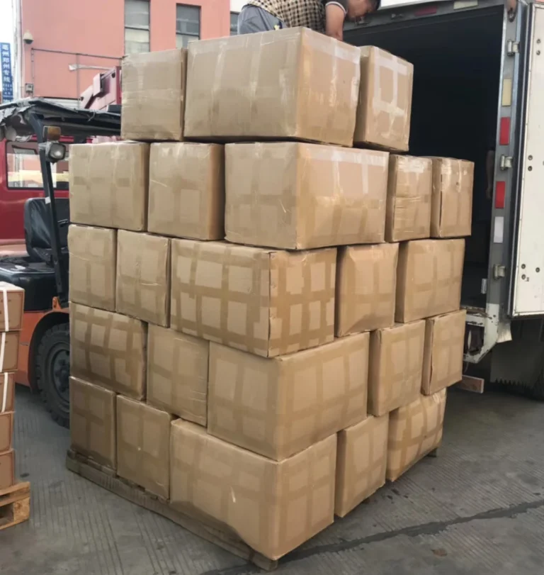 Boxes Being Loaded into Delivery Vehicle