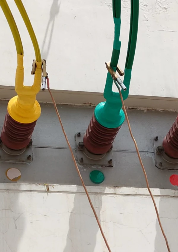 Insulated High-Voltage Cable Terminations with Sleeves