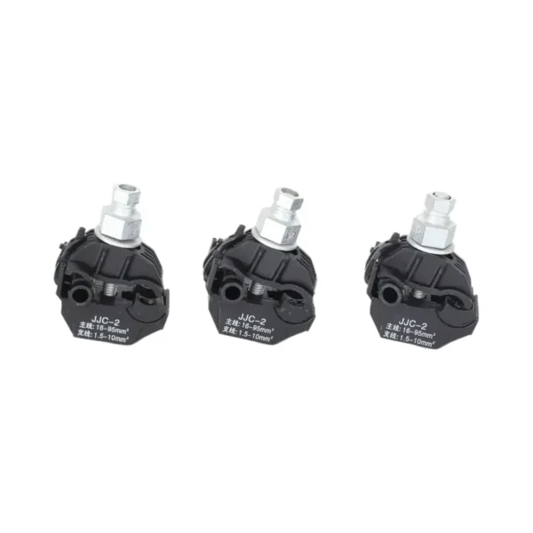 Three Insulation Piercing Clamps, Model JJC-2.