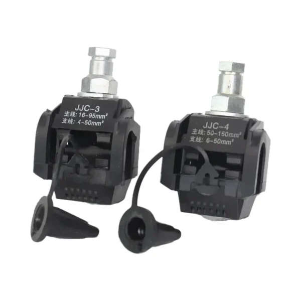Insulation Piercing Clamps, Models JJC-3 and JJC-4, diagonal view.