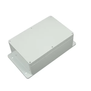 F Series Grey Cover Junction Enclosure with Mounting Ears and IP65 Rating