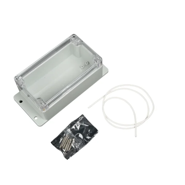 F Series Transparent Cover Junction Enclosure with Mounting Ears, IP67 Rated