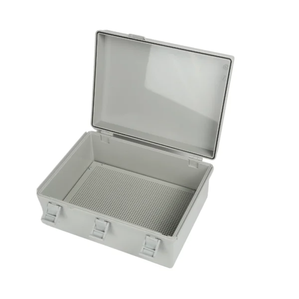 Opaque Cover Junction Enclosure with Snap Lock Latch, IP65 Rated