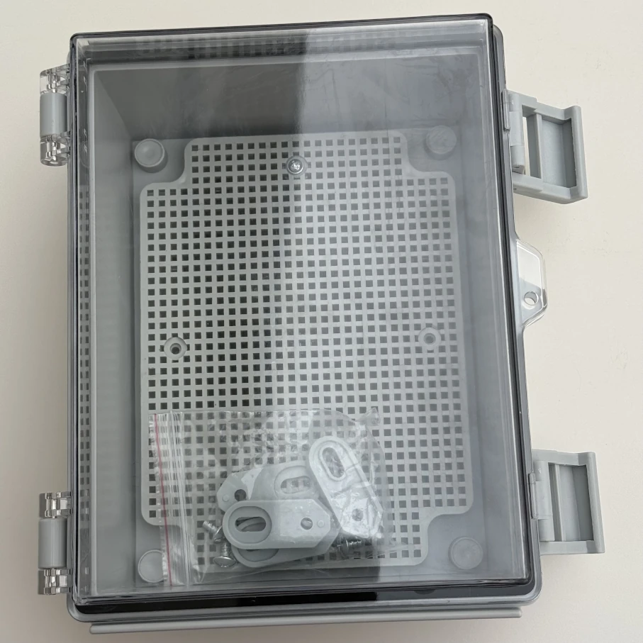 Transparent Cover Plastic Latch Junction Enclosure Details