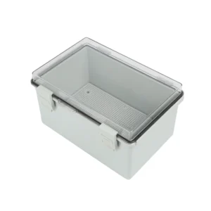 Transparent Cover Plastic Latch Junction Enclosure with IP66 Rating